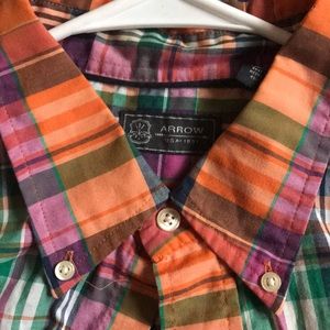 Men’s Plaid Button Up Shirt